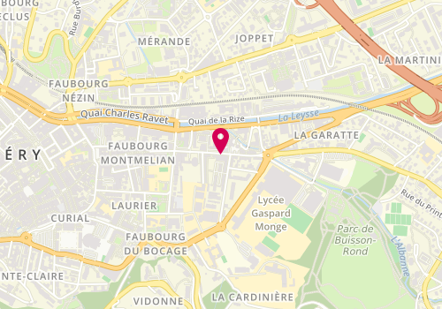 Plan de VALIN Margaux, 456 Faubourg Montmelian, 73000 Chambéry