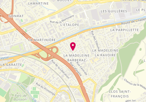 Plan de FRANCO Emeline, 12 Rue de la Fontaine, 73000 Barberaz