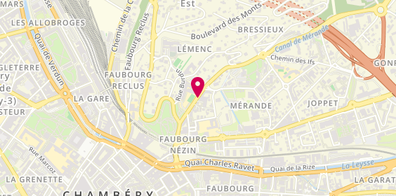 Plan de DOPPLER Marine, 8 Avenue de Merande, 73000 Chambéry