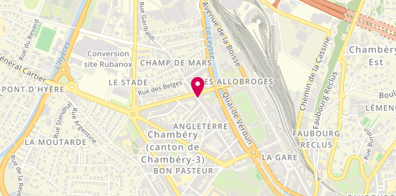 Plan de BRESKYTE Terese, 334 Rue Nicolas Parent, 73000 Chambéry