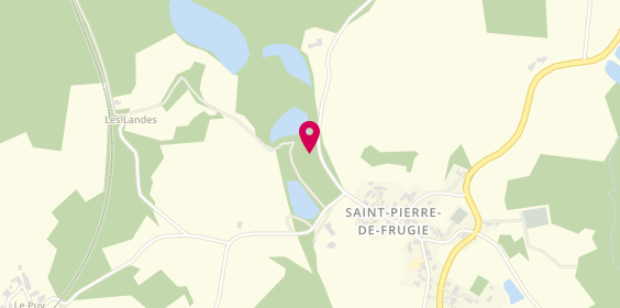 Plan de BETHOUX Claire-Marie, 160 Place des Coquelicots, 24450 Saint-Pierre-de-Frugie