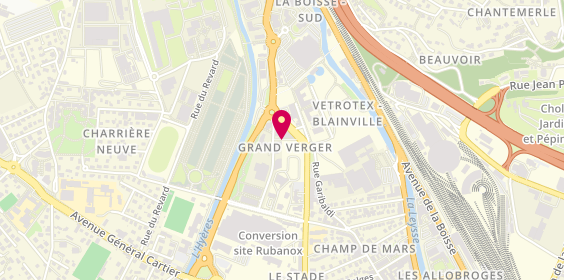 Plan de MARANDET Alice, 89 Rue Amiral Gerard Daille, 73000 Chambéry