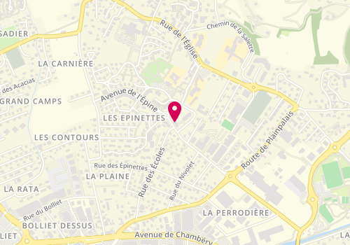 Plan de LOPÉZ Quentin, 61 Place du Commerce, 73230 Saint-Alban-Leysse