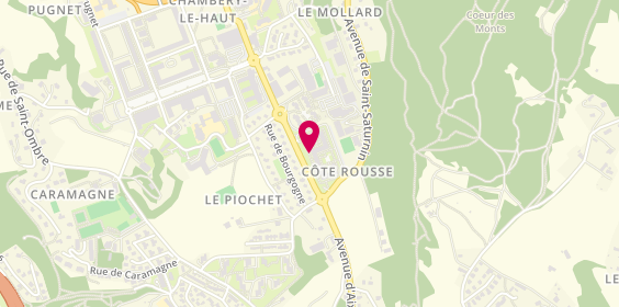 Plan de BODNAR Rachel, 55 Rue du Mollard, 73000 Chambéry