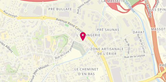 Plan de DE LA VILLEON Sabine, 286 Rue de la Briquerie, 73290 La Motte-Servolex
