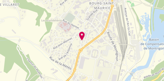 Plan de HURAND Pauline, 123 Avenue de Haute Tarentaise, 73700 Bourg-Saint-Maurice