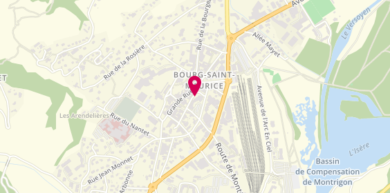 Plan de FAIVRE Nathalie, 17 Rue Jean Moulin, 73700 Bourg-Saint-Maurice