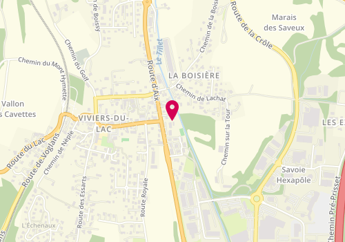Plan de SCHWOB Fanny, 11 Route de Chambery, 73420 Viviers-du-Lac