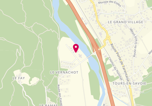 Plan de RIHOUX Aude, 116 Impasse de la Chenalette, 73540 Esserts-Blay