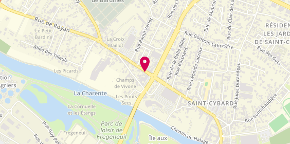 Plan de BLANCHETON Bruno René, 163 Rue de Saintes, 16000 Angoulême