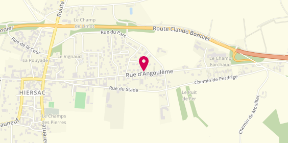 Plan de MONFORT Romain, 35 Ter Route d'Angouleme, 16290 Hiersac