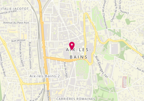 Plan de TOUSSAINT Valérie, 201 Rue du Casino, 73100 Aix-les-Bains