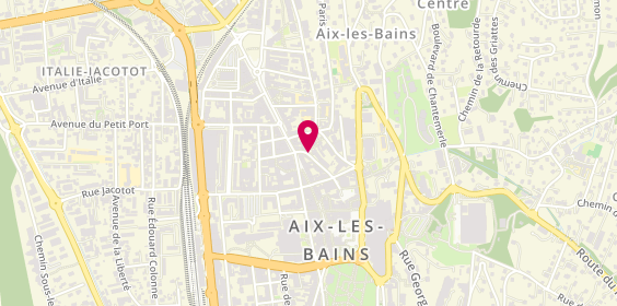 Plan de COLLS Fanny, 11 Rue de la Chaudanne, 73100 Aix-les-Bains