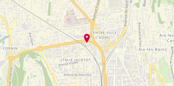 Plan de COTELLE Sandrine, 21 Boulevard Maréchal Delattre de Tassigny, 73100 Aix-les-Bains