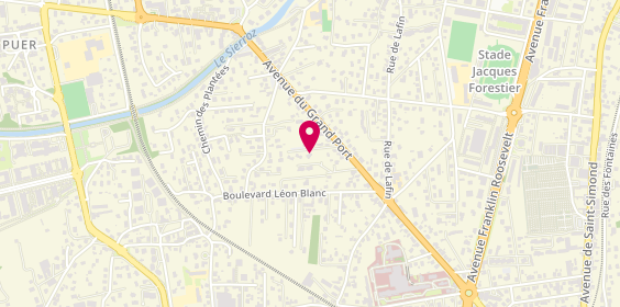 Plan de BUCHAILLOT Sébastien, 40 Avenue du Grand Port, 73100 Aix-les-Bains