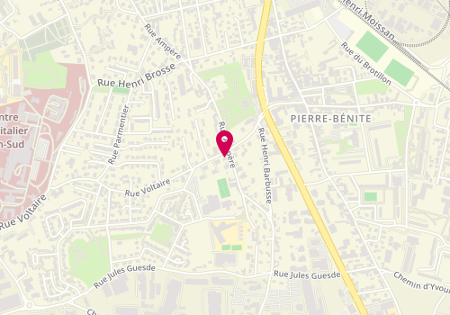 Plan de DEMONT Christophe, 45 Rue Voltaire, 69310 Pierre-Bénite