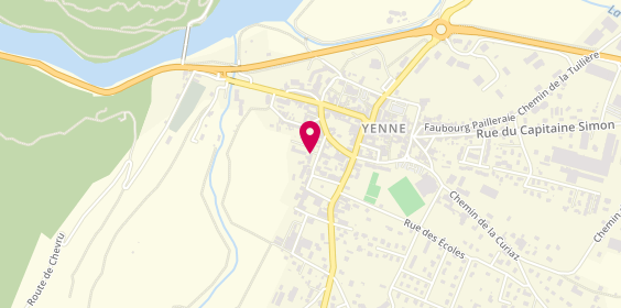 Plan de FERREUX Solène, Faubourg de Lariviere, 73170 Yenne