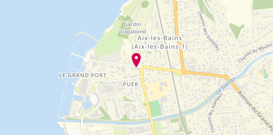 Plan de CAMPESTRIN Bastien, 215 Avenue du Grand Port, 73100 Aix-les-Bains