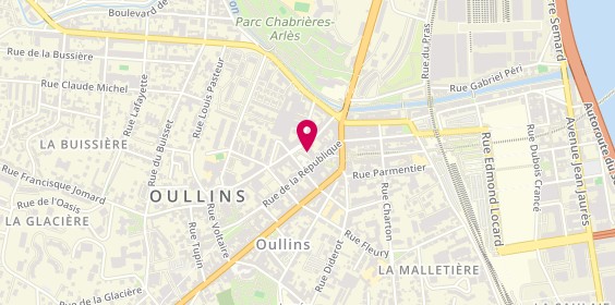 Plan de PRUNIER Elodie, 3 Bis Place Arles Dufour, 69600 Oullins