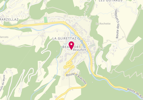 Plan de IMBERT Julie, 82 Chemin de la Glirettaz, 73270 Beaufort