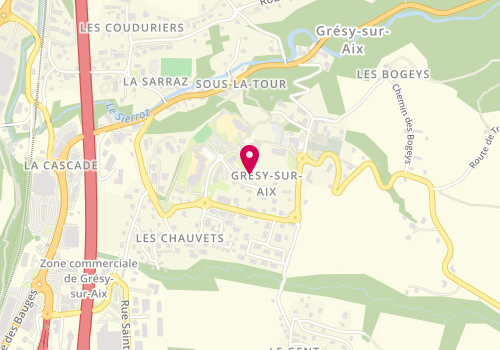 Plan de LEROY Baptiste, 145 Rue des Plantees, 73100 Grésy-sur-Aix