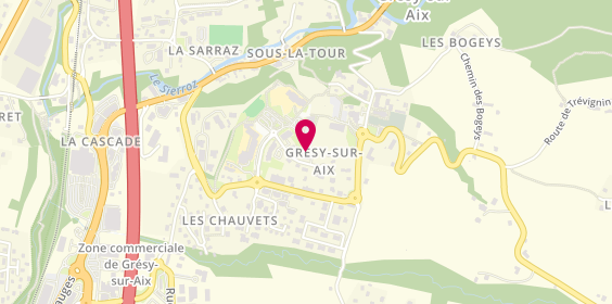 Plan de LENOIR Anaïs, 145 Rue des Plantees, 73100 Grésy-sur-Aix