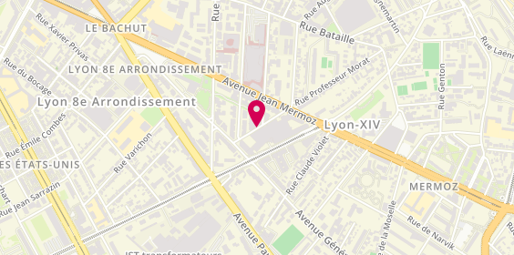 Plan de BOUVARD Pauline, 56 Rue du Professeur Morat, 69008 Lyon