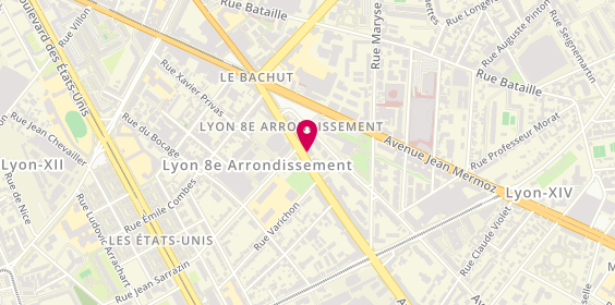 Plan de GRIVEL Laurent, 17 Avenue Paul Santy, 69008 Lyon