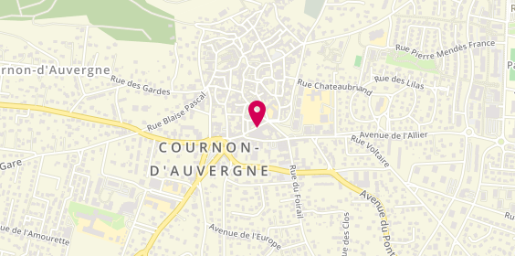 Plan de DENEUVILLE CONSTANT STÉPHANIE, 8 Avenue de Lempdes, 63800 Cournon-d'Auvergne