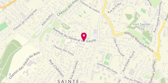 Plan de MARTINEZ Sylvain, 24 Avenue General de Gaulle, 69110 Sainte-Foy-lès-Lyon