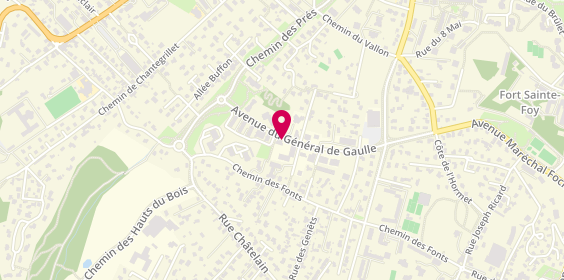 Plan de VERDIER Christophe, 38 Avenue General de Gaulle, 69110 Sainte-Foy-lès-Lyon