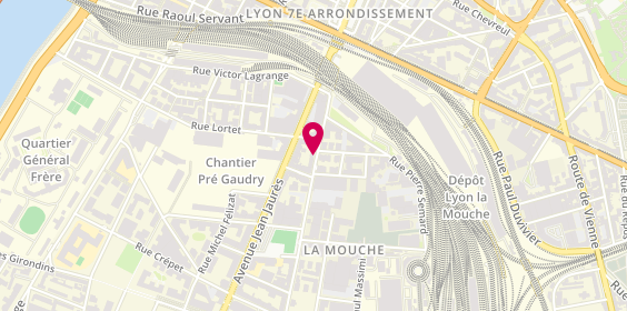 Plan de JACQUOT Romain, 20 Rue de Gerland, 69007 Lyon