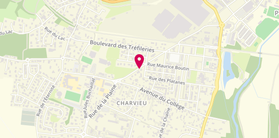 Plan de MARTIN Julie, 29 Avenue Gramont, 38230 Charvieu-Chavagneux