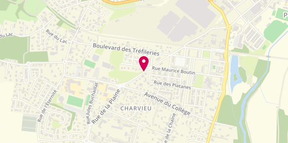 Plan de ERSOY Mervé, 29 Rue Grammont, 38230 Charvieu-Chavagneux