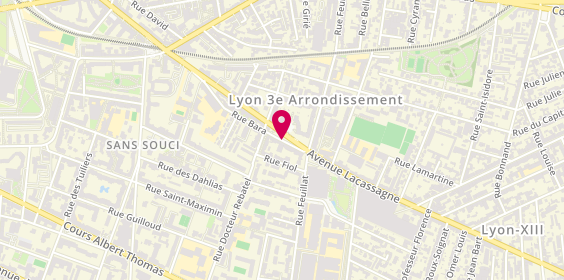 Plan de TORRES André, 20 Rue Bara, 69003 Lyon