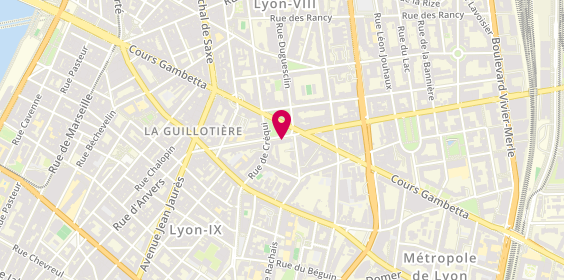 Plan de CACERES Juliette, 32 Bis Avenue Felix Faure, 69007 Lyon