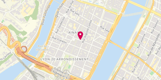 Plan de LEFEBVRE Loris, 15 Rue des Remparts d'Ainay, 69002 Lyon