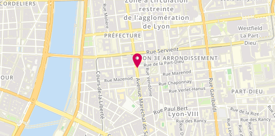 Plan de GUILLAUMOT Jean Christophe, 103 Avenue du Marechal de Saxe, 69003 Lyon