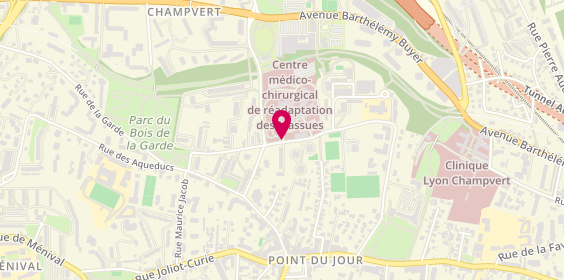Plan de LAGOUY Chloé, 92 Rue Edmond Locard, 69005 Lyon
