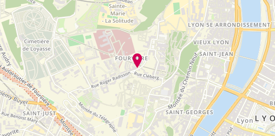 Plan de TORRES-MARTINS Tania, 10 Rue Roger Radisson, 69005 Lyon