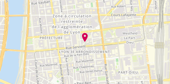 Plan de ROSSI Delphine, 110 Rue Moncey, 69003 Lyon