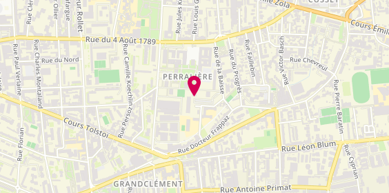 Plan de DEKONINCK Franck, 36 Rue de la Baisse, 69100 Villeurbanne