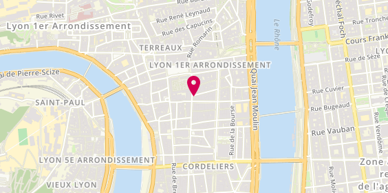 Plan de CLAUDE Adèle, 9 Rue Edouard Herriot, 69001 Lyon