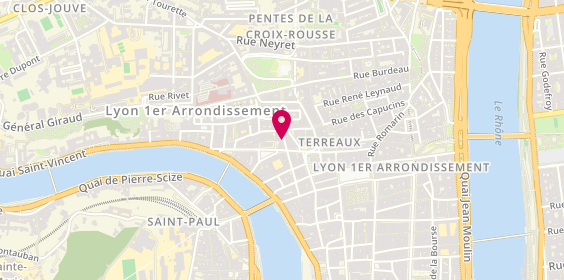 Plan de FRANCHEL-DEROUET Jules, 6 Rue Hippolyte Flandrin, 69001 Lyon