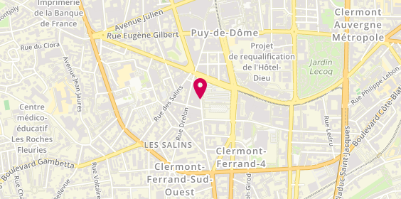 Plan de BILLOUX Arthur, 10 Avenue Marx Dormoy, 63000 Clermont-Ferrand