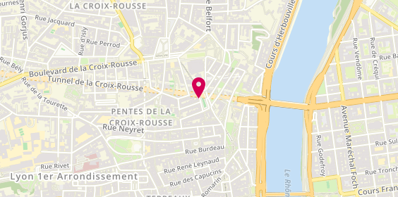 Plan de LONDICHE Pauline, 6 Place Colbert, 69001 Lyon