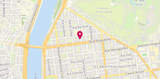 Plan de LAMARQUE Gilles, 32 Rue Duguesclin, 69006 Lyon