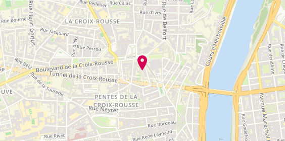 Plan de SAINLEZ Bernard, 20 Rue Calliet, 69001 Lyon