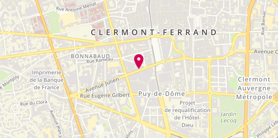 Plan de DEMARS Bertrand, 12 Avenue Julien, 63000 Clermont-Ferrand