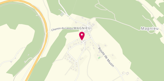 Plan de BRUNEAU Christelle, 142 Chemin des Forges, 01300 Magnieu